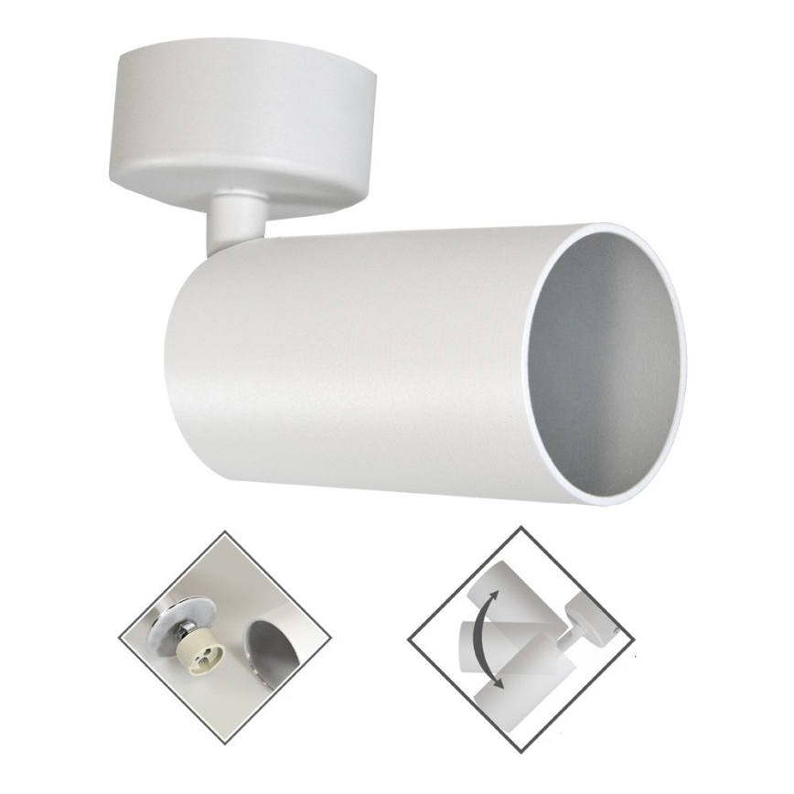 Kohdevalo FARGO 1xGU10/30W/230V valkoinen