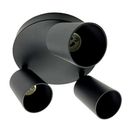 Kohdevalo FARGO 3xGU10/30W/230V musta