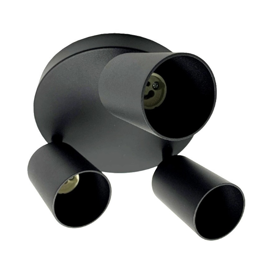 Kohdevalo FARGO 3xGU10/30W/230V musta