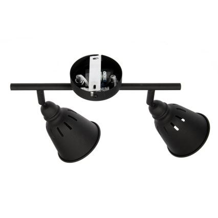 Kohdevalo FIONA 2xE14/8W/230V musta