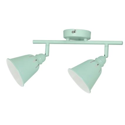 Kohdevalo FIONA 2xE14/8W/230V vihreä