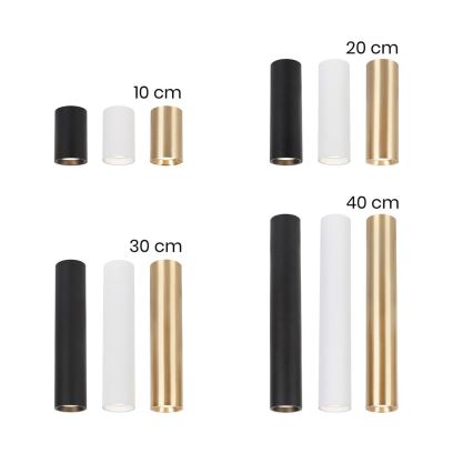 Kohdevalo GENESIS 1xGU10/8W/230V 10 cm kulta