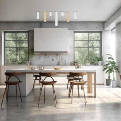 Kohdevalo GENESIS 1xGU10/8W/230V 30 cm kulta