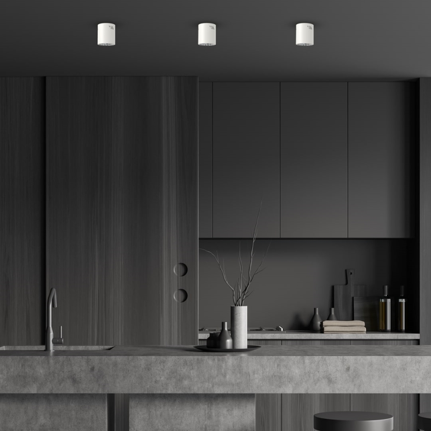 Kohdevalo GEORGE 1xE27/60W/230V halkaisija 13,7 cm valkoinen