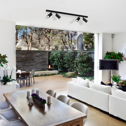 Kohdevalo HUDSON 4xGU10/8W/230V musta