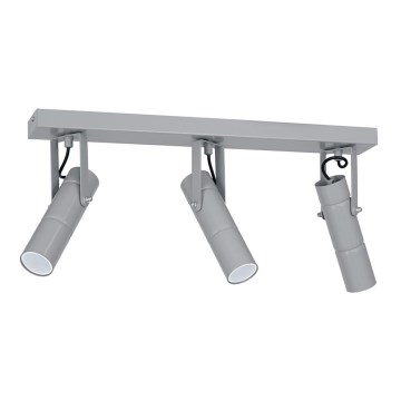 Kohdevalo IMPLODE 3xGU10/8W/230V harmaa