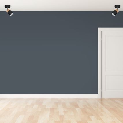 Kohdevalo JOKER BLACK WOOD 1xGU10/8W/230V