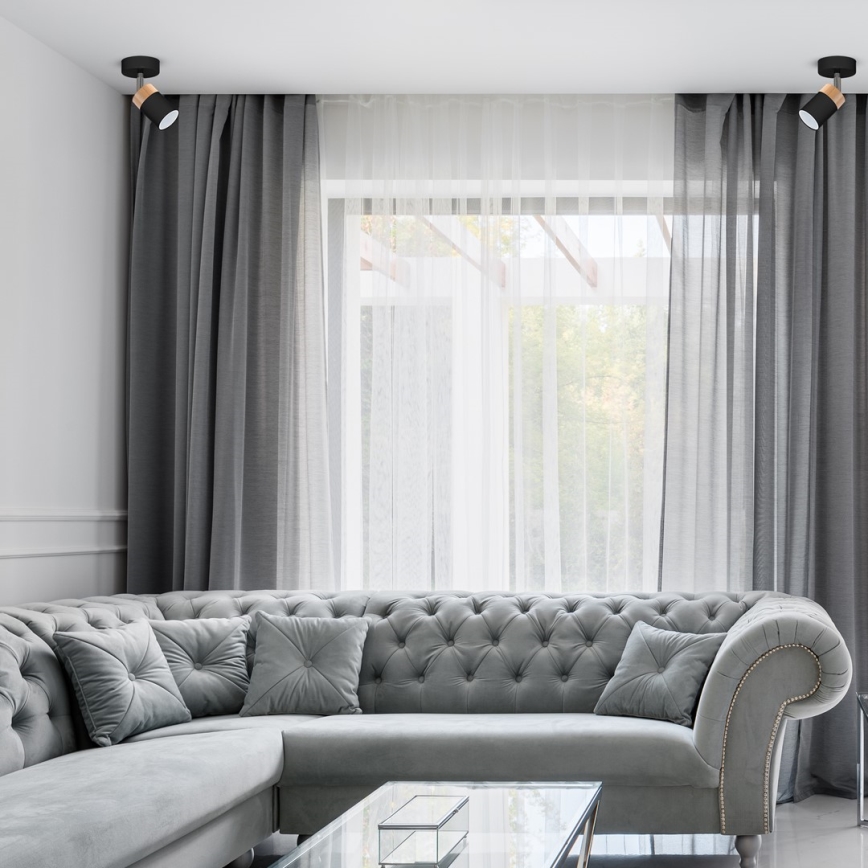 Kohdevalo JOKER BLACK WOOD 1xGU10/8W/230V