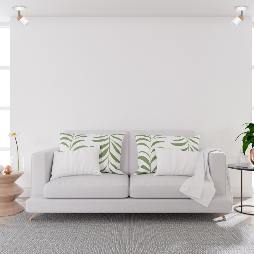 Kohdevalo JOKER WHITE WOOD 1xGU10/8W/230V