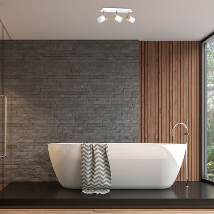 Kohdevalo JOKER WHITE WOOD 3xGU10/8W/230V