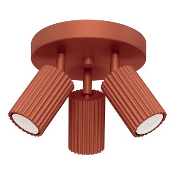 Kohdevalo KARBON 3xGU10/10W/230V punainen