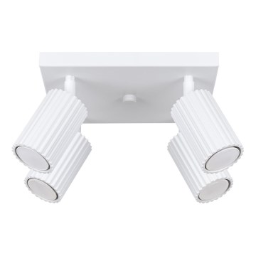 Kohdevalo KARBON 4xGU10/10W/230V valkoinen