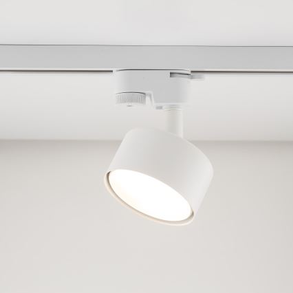 Kohdevalo 1-vaiheiselle kiskojärjestelmälle AVIA 1xGX53/15W/230V valkoinen