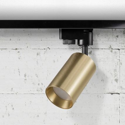 Kohdevalo kiskojärjestelmään MARIBEL 1xGU10/10W/230V kulta