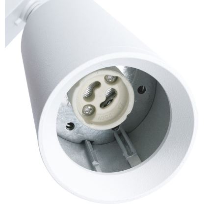 Kohdevalo kiskojärjestelmään MICA 1xGU10/25W/230V 3-vaihetta valkoinen