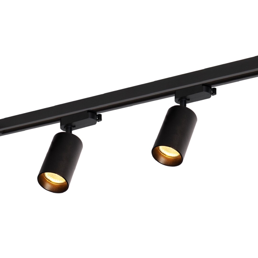 Kohdevalo kiskojärjestelmään PIPE 4xGU10/10W/230V musta