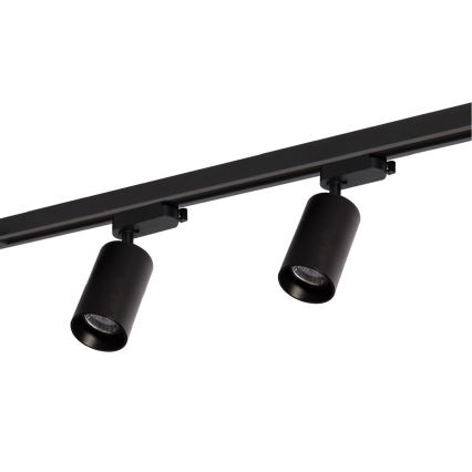 Kohdevalo kiskojärjestelmään PIPE 4xGU10/10W/230V musta