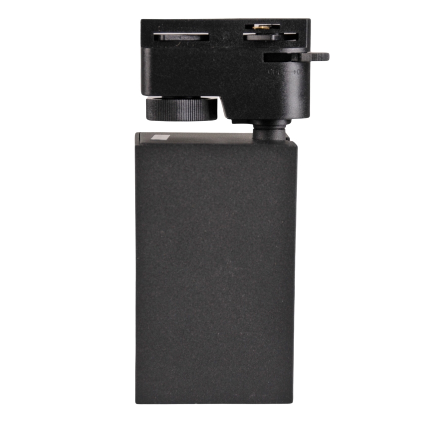 Kohdevalo kiskojärjestelmään SQUARE 1xGU10/10W/230V musta