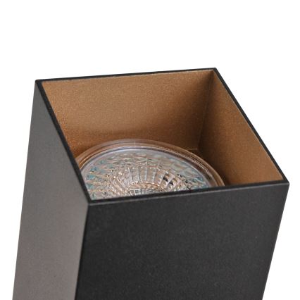 Kohdevalo kiskojärjestelmään SQUARE 1xGU10/10W/230V musta