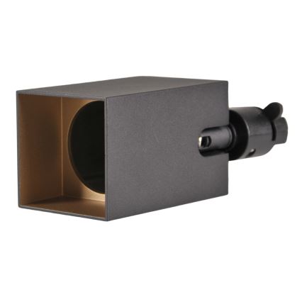 Kohdevalo kiskojärjestelmään SQUARE 1xGU10/10W/230V musta