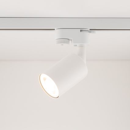 Kohdevalo 1-vaiheiselle kiskojärjestelmälle TOP 1xGU10/10W/230V valkoinen