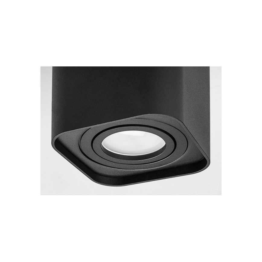 Kohdevalo 1xGU10/42W/230V musta