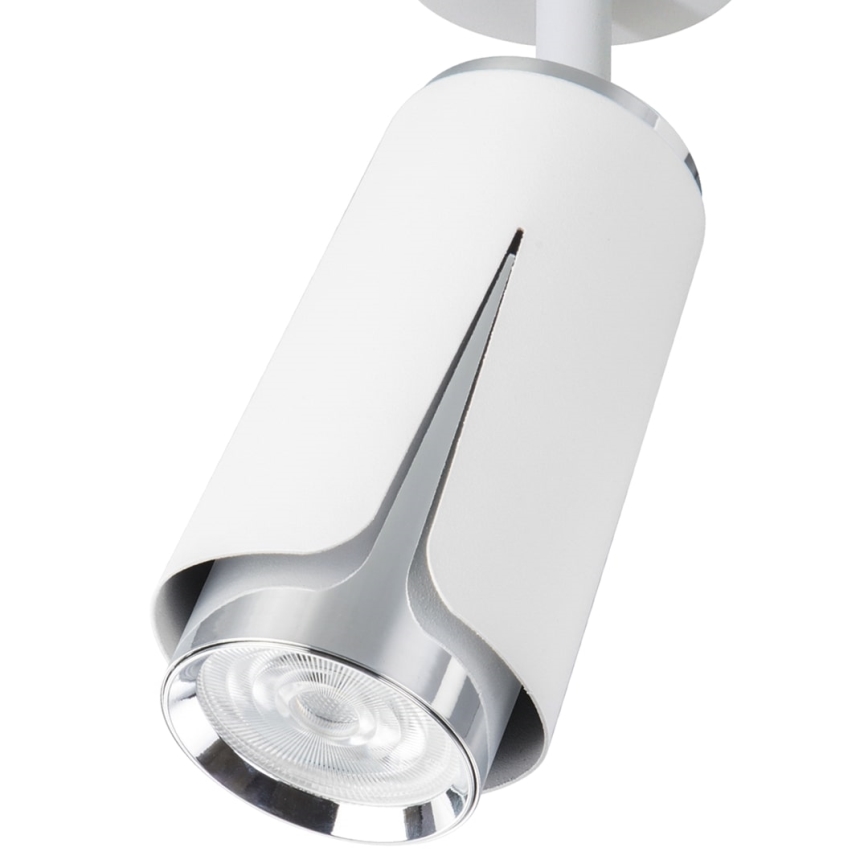 Kohdevalo KUKKA 1xGU10/8W/230V valkoinen