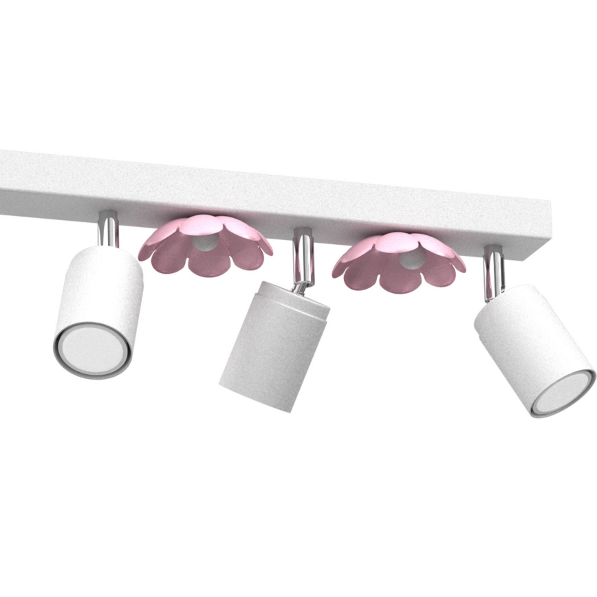 Kohdevalo KUKKA 6xGU10/8W/230V valkoinen