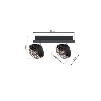 Kohdevalo LOGAN 2xE14/40W/230V