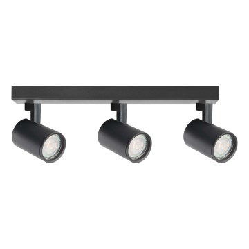 Kohdevalo LYNX 3xGU10/10W/230V musta
