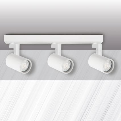 Kohdevalo LYNX 3xGU10/10W/230V valkoinen
