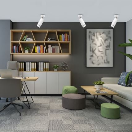 Kohdevalo MICA 1xGU10/25W/230V valkoinen