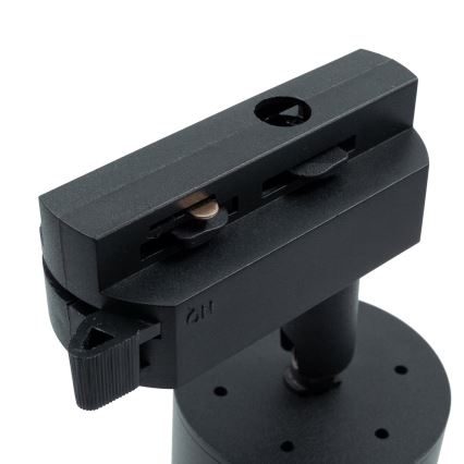 Kohdevalo MICA kiskojärjestelmään 1xGU10/25W/230V 1-vaiheinen musta