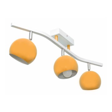 Kohdevalo MORRIS 3xE27/15W/230V oranssi