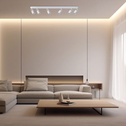 Kohdevalo NEO 6xGU10/8W/230V valkoinen