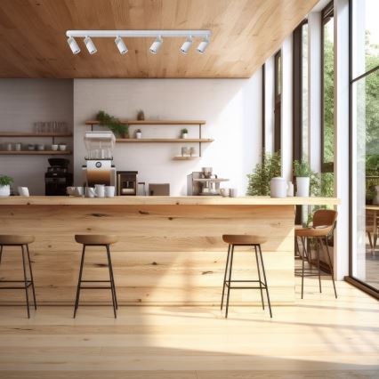 Kohdevalo NEO 6xGU10/8W/230V valkoinen