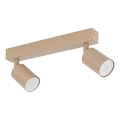 Kohdevalo NEX 2xGU10/10W/230V beige