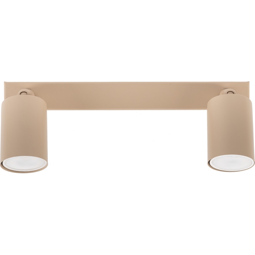 Kohdevalo NEX 2xGU10/10W/230V beige
