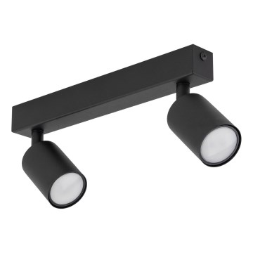 Kohdevalo NEX 2xGU10/10W/230V musta