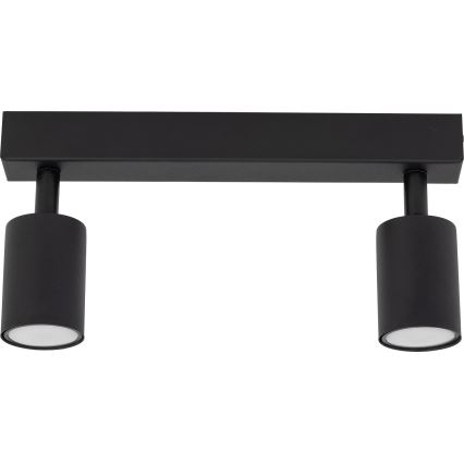 Kohdevalo NEX 2xGU10/10W/230V musta