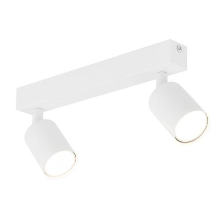 Kohdevalo NEX 2xGU10/10W/230V valkoinen