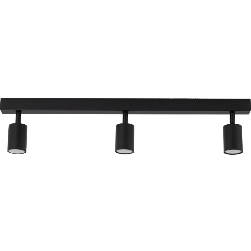 Kohdevalo NEX 3xGU10/10W/230V musta