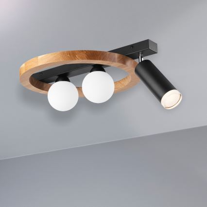 Kohdevalo OTIS 2xG9/5W/230V + 1xE27/15W/230V tammi