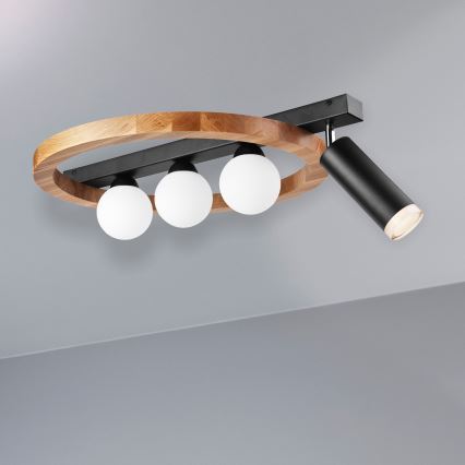 Kohdevalo OTIS 3xG9/5W/230V + 1xE27/15W/230V tammi