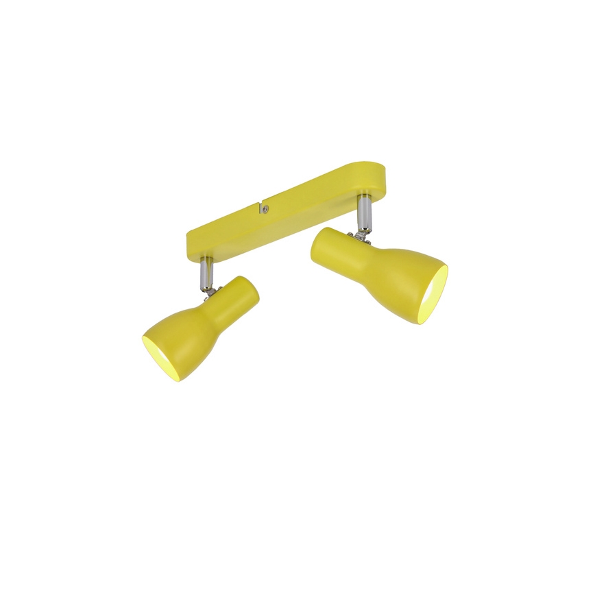 Kohdevalo PICARDO 2xE14/40W/230V keltainen