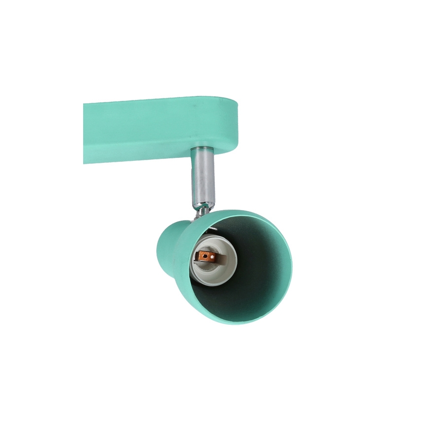 Kohdevalo PICARDO 2xE14/40W/230V turkoosi