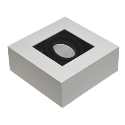 Kohdevalo PITA 1xGU10/30W/230V valkoinen/musta