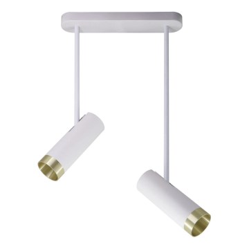 Kohdevalo PORTO 2xGU10/10W/230V valkoinen