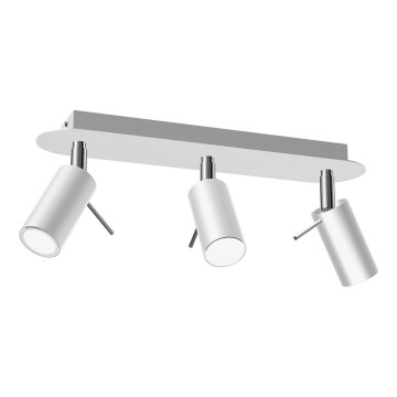 Kohdevalo PRESTON 3xGU10/MR11/40W/230V valkoinen