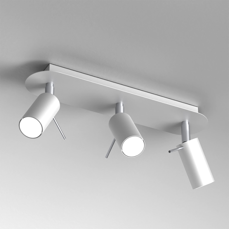 Kohdevalo PRESTON 3xGU10/MR11/40W/230V valkoinen